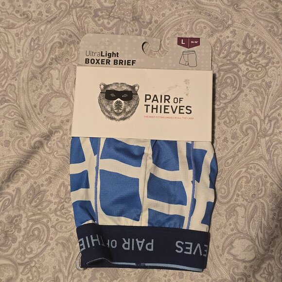 (4) Single Packs of Men's PAIR of THIEVES Boxer Briefs - Large - 34-36 - Picture 5 of 6